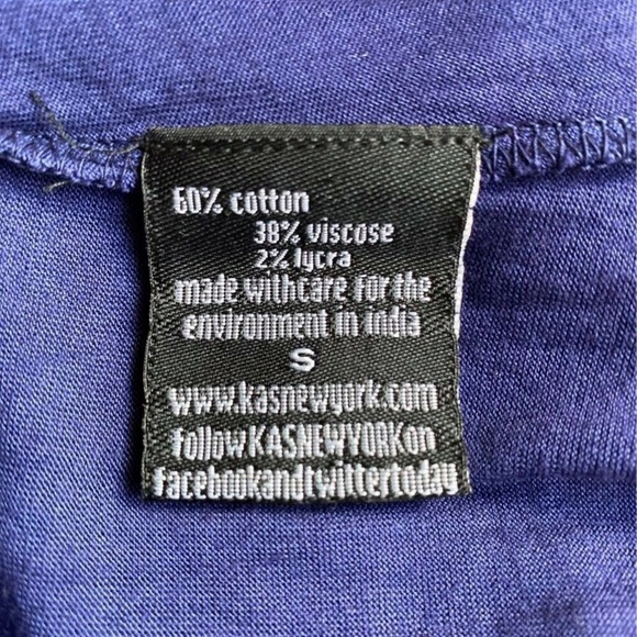 KAS New York ombré blue high low maxi dress - Picture 7 of 8